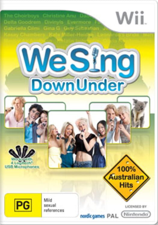 We Sing Down Under — Wii 2011 — NTSC-U
