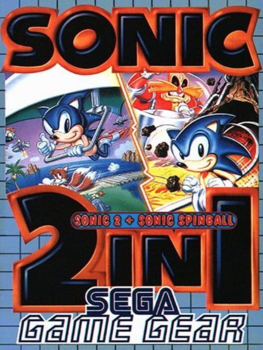 Sonic 2 In 1 — Game Gear 1995 — NTSC-U