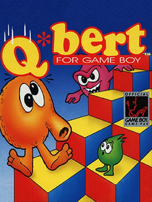 Q*bert for Game Boy — Game Boy 1992 — NTSC-U