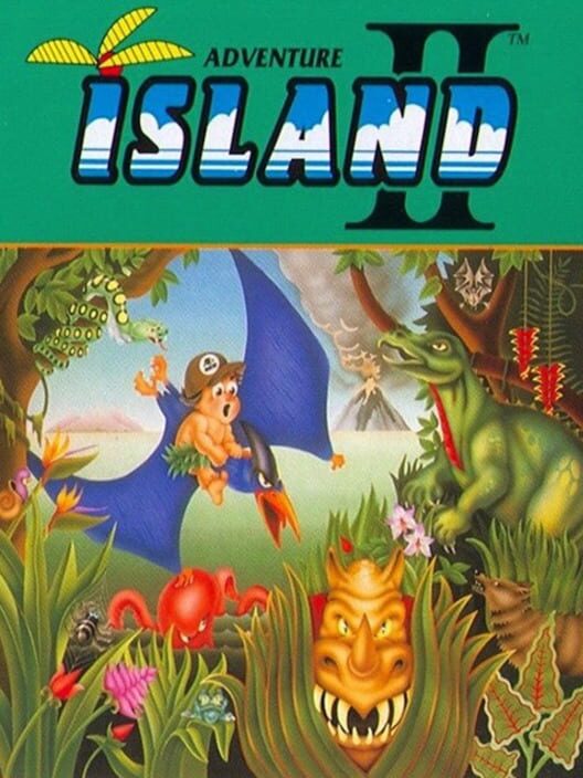 Adventure Island II — NES 1991 — NTSC-U