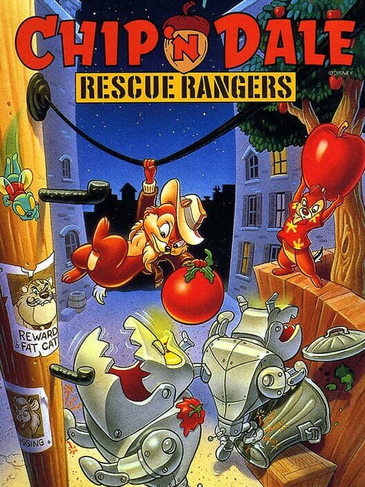 Disney's Chip 'n Dale Rescue Rangers — Famicom 1990 — NTSC-U