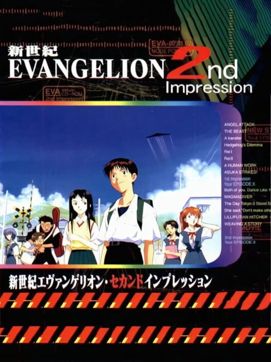 Neon Genesis Evangelion: 2nd Impression — Saturn 1997 — NTSC-U