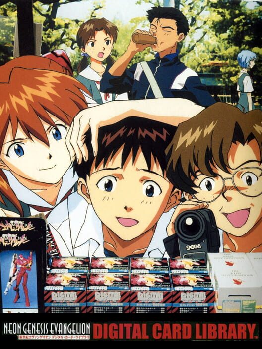 Neon Genesis Evangelion: Digital Card Library — Saturn 1997 — NTSC-U