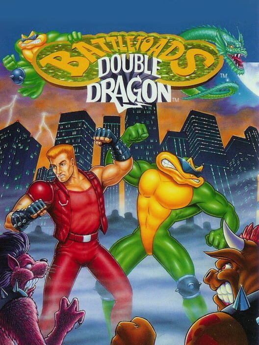 Battletoads / Double Dragon — NES 1993 — NTSC-U