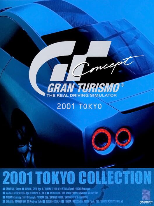 Gran Turismo Concept: 2001 Tokyo — PS2 2002 — NTSC-U