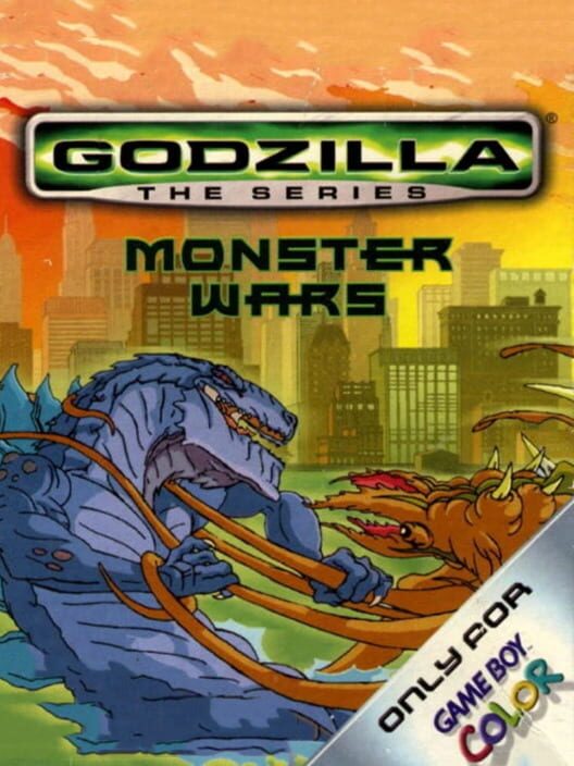 Godzilla The Series: Monster Wars — GBC 2000 — NTSC-U
