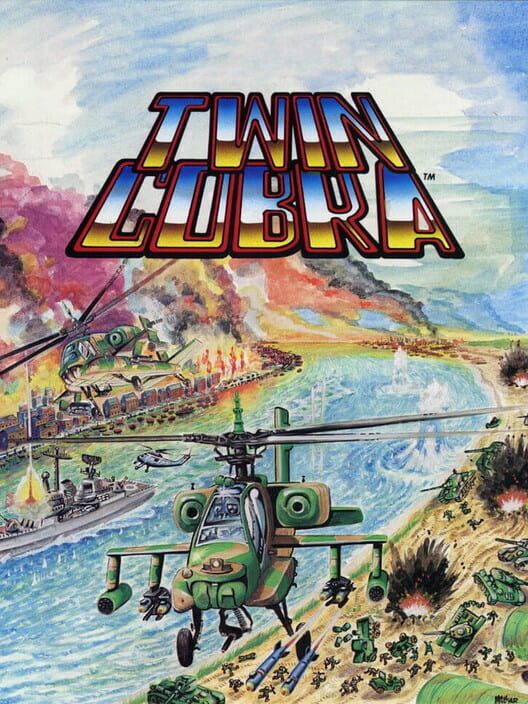 Twin Cobra — TG-16 1994 — NTSC-U