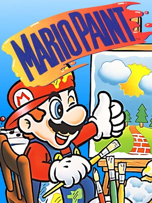 Mario Paint — SNES 1996 — NTSC-U