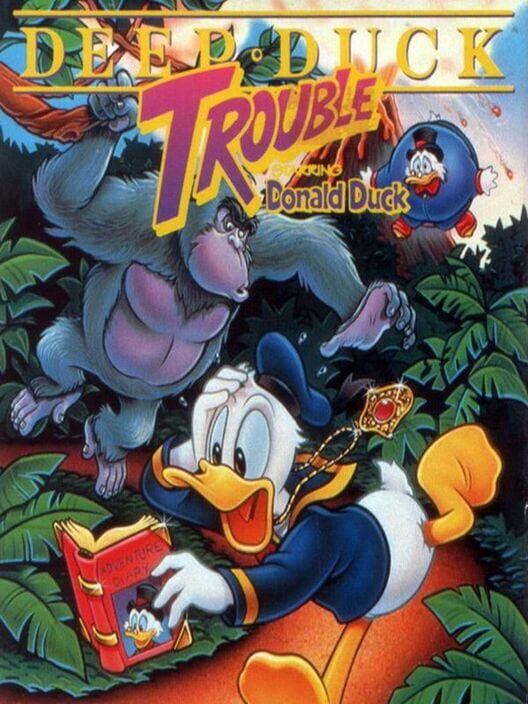 Deep Duck Trouble Starring Donald Duck — Master System 1994 — NTSC-U