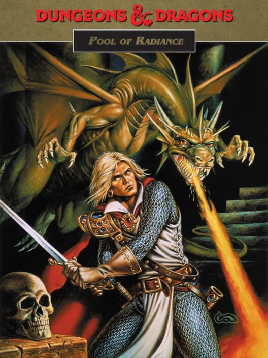 Advanced Dungeons & Dragons: Pool of Radiance — NES 1988 — NTSC-U