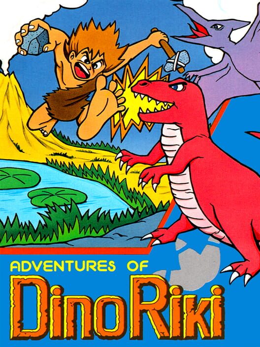 Adventures of Dino Riki — Famicom 1989 — NTSC-U