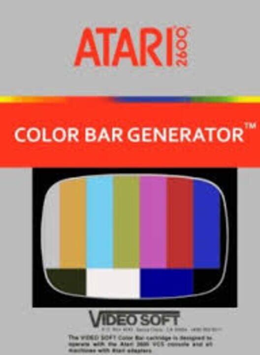 Color Bar Generator — 2600 1984 — NTSC-U